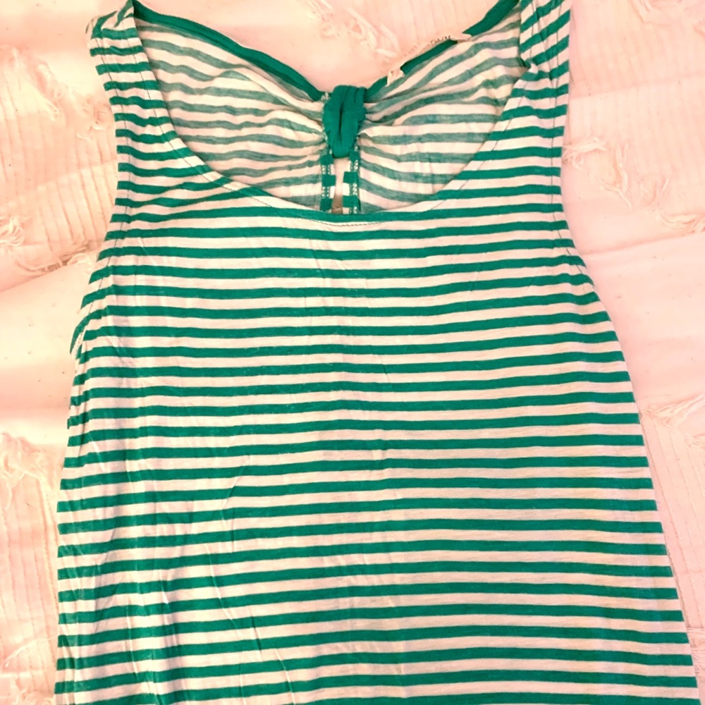 🤗2/$10! Old Navy Kelly green striped tank